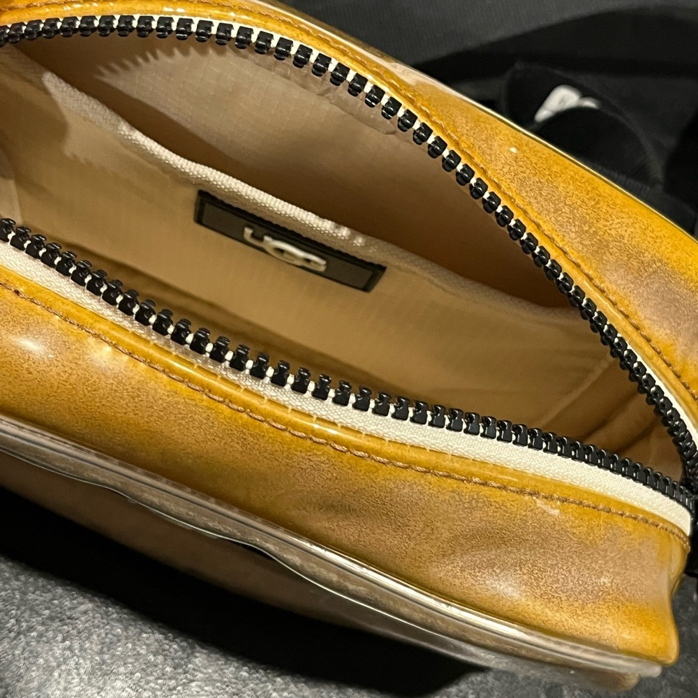 UGG Tan and Cream Shearling Bag Crossbody purse Janey II - Picture 5 of 7